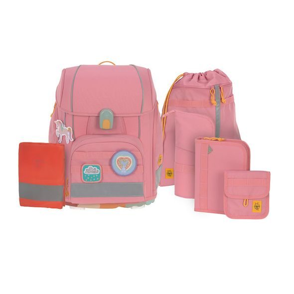 LÄSSIG ŠKOLNÍ SET BOXY UNIQUE PINK - PRO PŘEDŠKOLÁKY - PRO DĚTI