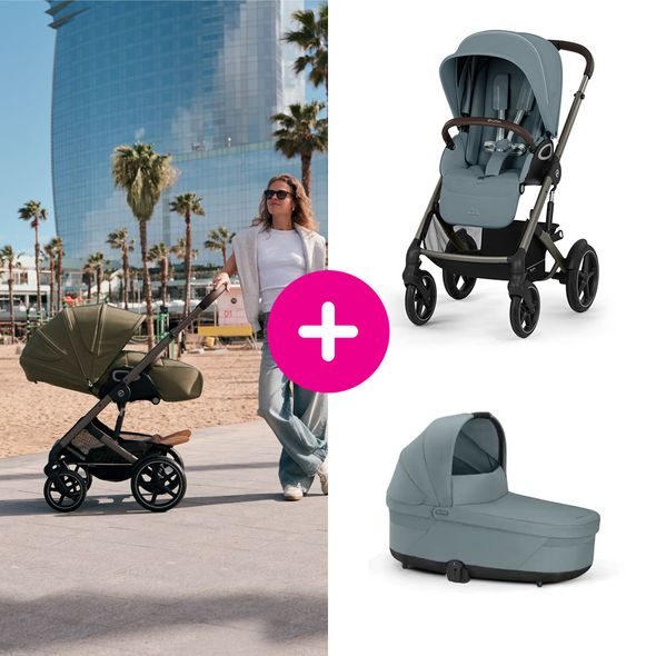 CYBEX TALOS S LUX + KORBA COT S LUX 2026 - DVOJKOMBINACE - KOČÁRKY A PŘÍSLUŠENSTVÍ