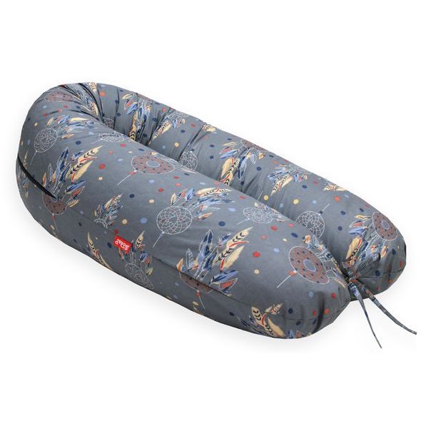 SCAMP KOJÍCÍ POLŠTÁŘ 155X30 (GREYDREAM) - KOJÍCÍ POLŠTÁŘE - KRMENÍ
