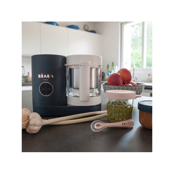 BEABA PARNÍ VAŘIČ + MIXÉR BABYCOOK NEO NIGHT BLUE - KUCHYŇSKÉ PŘÍSTROJE - KRMENÍ