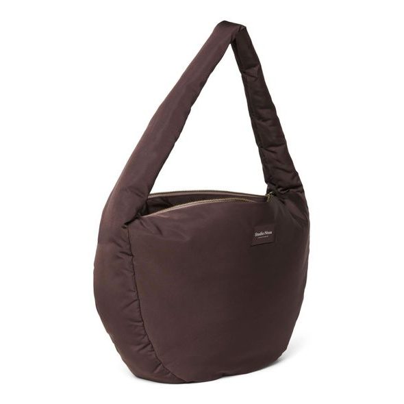 STUDIO NOOS PUFFY CROSS BODY BAG BROWN - ORGANIZÉRY A KOŠÍKY - KOČÁRKY A PŘÍSLUŠENSTVÍ
