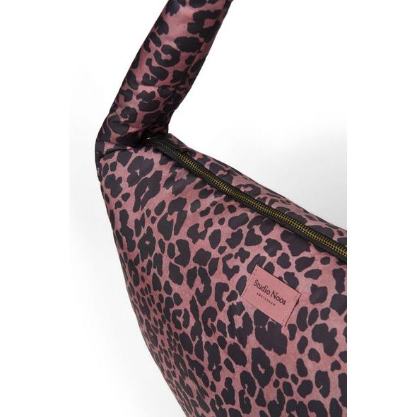 STUDIO NOOS PUFFY CROSS BODY BAG RED LEOPARD - ORGANIZÉRY A KOŠÍKY - KOČÁRKY A PŘÍSLUŠENSTVÍ