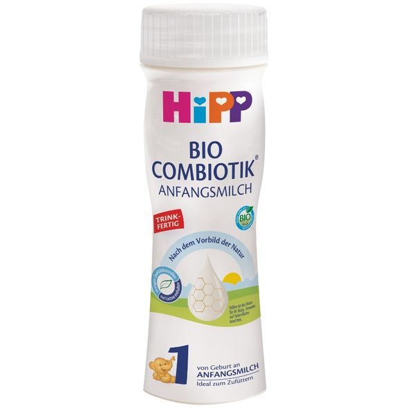 HIPP 1 BIO COMBIOTIK POČÁTEČNÍ TEKUTÁ KOJENECKÁ VÝŽIVA 200 ML - KOJENECKÁ MLÉKA - KRMENÍ