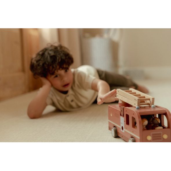 LITTLE DUTCH HASIČSKÝ NÁKLAĎÁK DŘEVĚNÝ - LITTLE DUTCH - PRO DĚTI