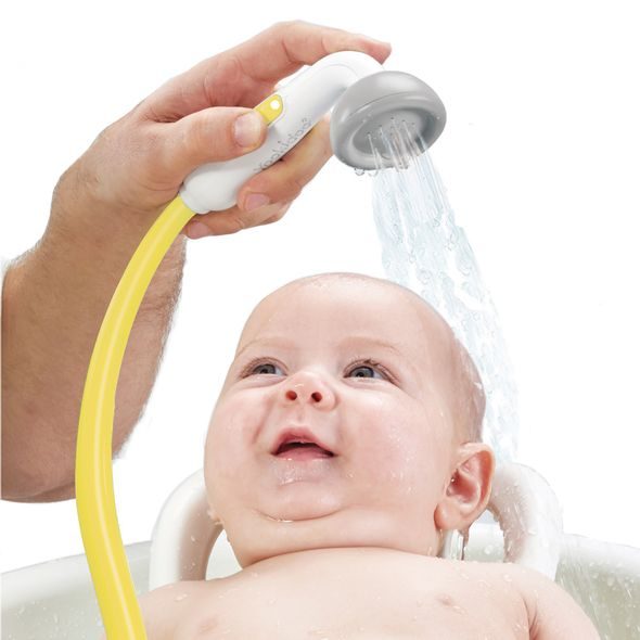 YOOKIDOO DĚTSKÁ SPRCHA SLON ŠEDOŽLUTÁ - HRAČKY DO VANY - PRO DĚTI