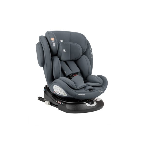 KIKKABOO AUTOSEDAČKA 40-150 CM I-FELIX I-SIZE DARK GREY - AUTOSEDAČKY 0-36KG - AUTOSEDAČKY A PŘÍSLUŠENSTVÍ