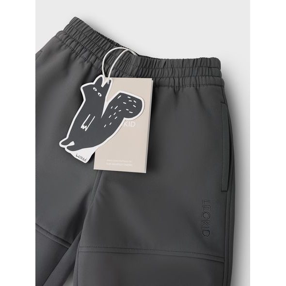 LEOKID SOFTSHELLOVÉ KALHOTY VIC ASPHALT VEL. 86 - KALHOTKY A TEPLÁČKY - PRO DĚTI