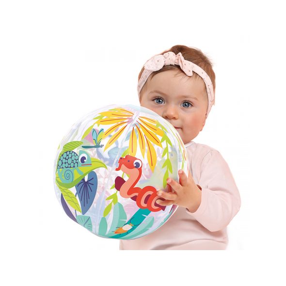 LUDI NAFUKOVACÍ MÍČ JUNGLE - NAFUKOVACÍ HRAČKY - PRO DĚTI