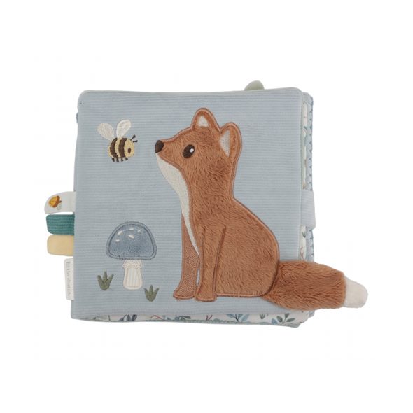 LITTLE DUTCH TEXTILNÍ KNÍŽKA S AKTIVITAMI FOREST FRIENDS - KNÍŽKY PRO NEJMENŠÍ - PRO DĚTI