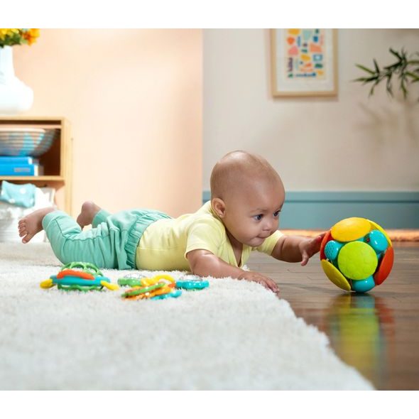 BRIGHT STARTS HRAČKA MULTISENZORICKÁ SET CATCH ME SMILE™ 4KS 3M+ - SENZORICKÉ HRAČKY - PRO DĚTI