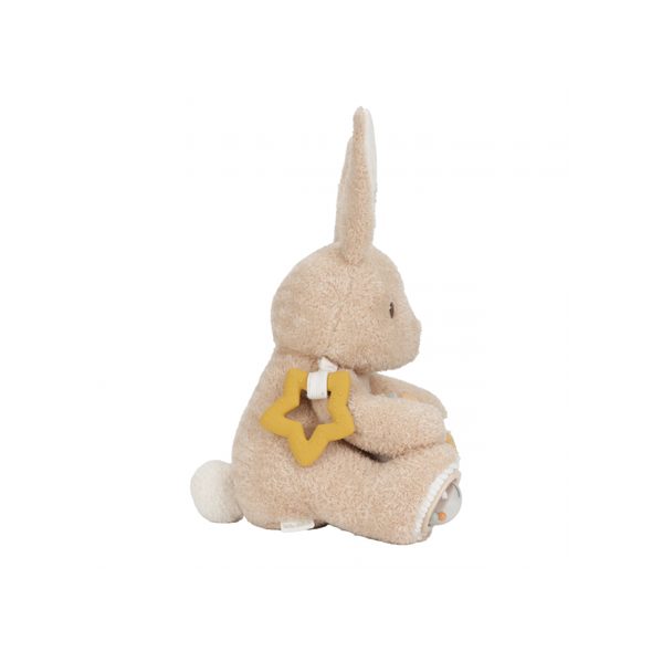 LITTLE DUTCH KRÁLÍČEK PLYŠOVÝ S AKTIVITAMI NEWBORN NATURALS - LITTLE DUTCH - PRO DĚTI