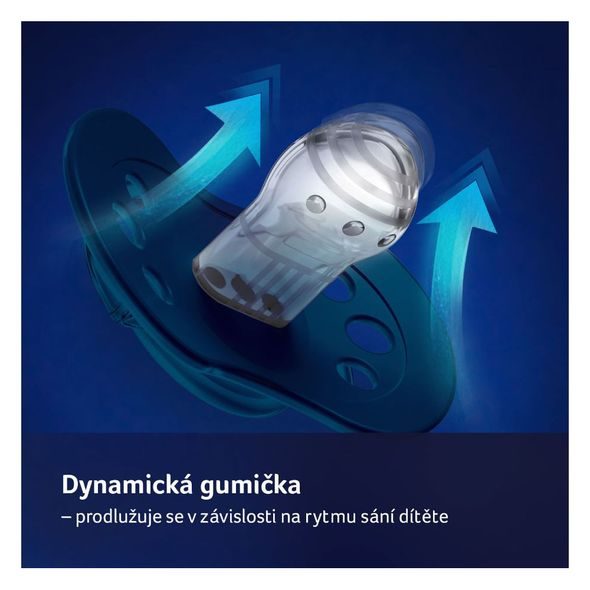 LOVI DUDLÍK SILIKONOVÝ DYNAMICKÝ STARDUST 3-6M 2KS FIALOVÁ - ŠIDÍTKA A DOPLŇKY - KRMENÍ