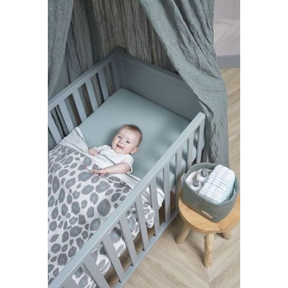 MEYCO ŽERZEJOVÉ PROSTĚRADLO 60X120 - STONE GREEN - PROSTĚRADLA - SPINKÁNÍ