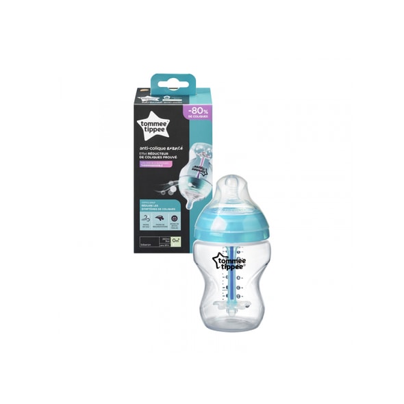 TOMMEE TIPPEE KOJENECKÁ LÁHEV C2N ANTI-COLIC 260ML 0M+ - FLAŠTIČKY HRNČEKY - KRMENÍ