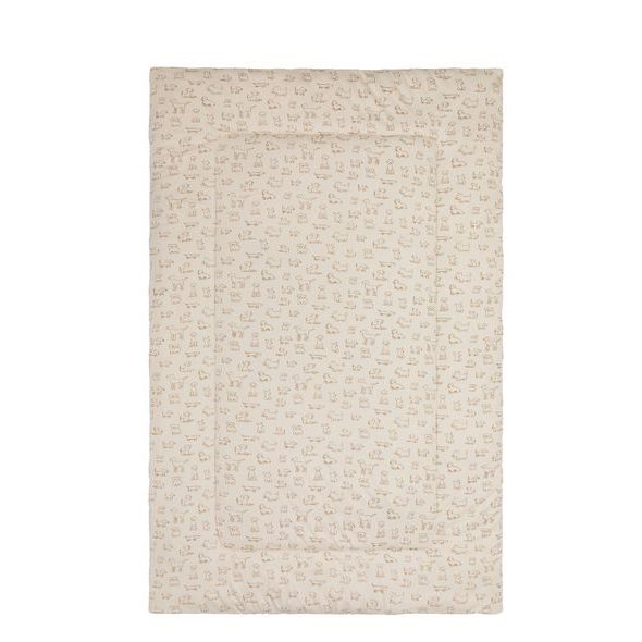 FILLIKID PODLOŽKA NA HRANÍ JERSEY DOG BEIGE 115×180 CM - HRACÍ PODLOŽKY NA ZEM - SPINKÁNÍ