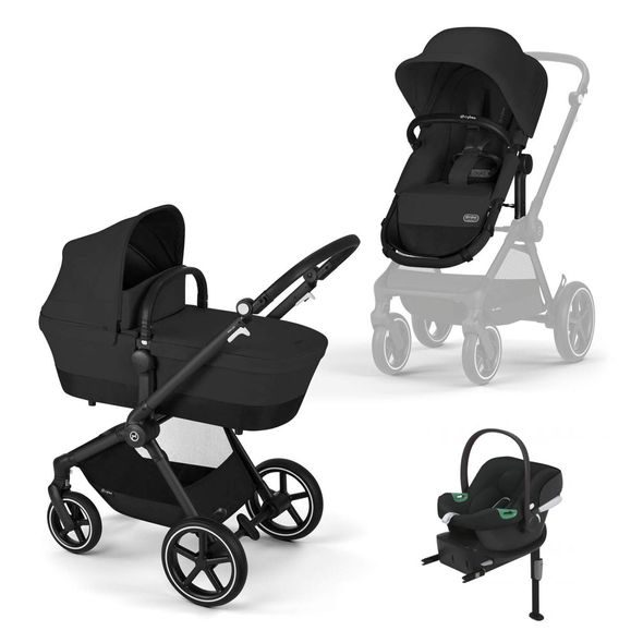 CYBEX EOS LUX + ATON B2 I-SIZE + BASE ONE 2025 - TROJKOMBINACE - KOČÁRKY A PŘÍSLUŠENSTVÍ