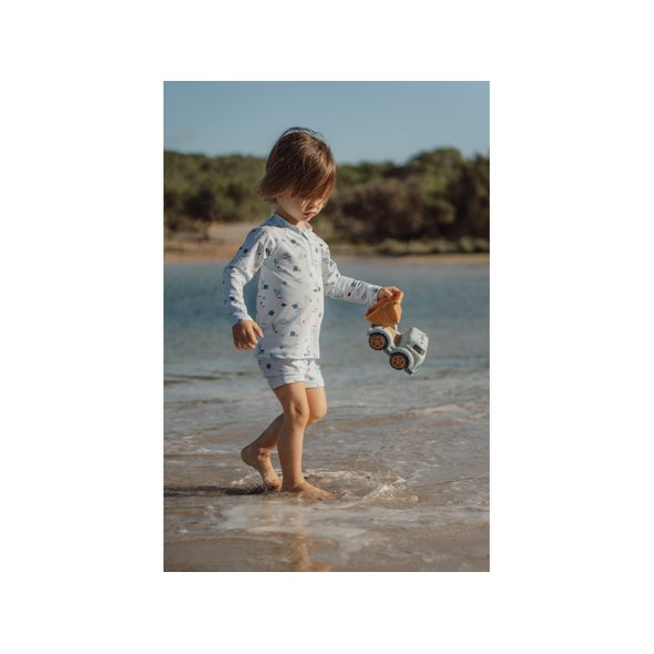 LITTLE DUTCH NÁKLAĎÁK SE SKLÁPĚČKOU OCEAN DREAMS BLUE - HRAČKY NA PÍSEK - PRO DĚTI