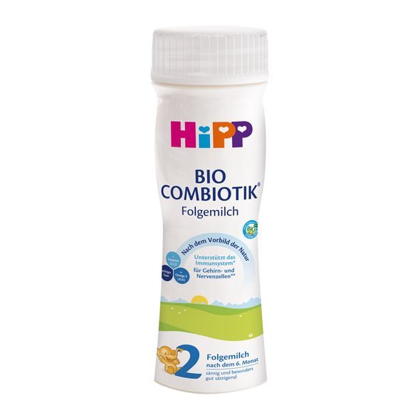 HIPP 6X 2 BIO COMBIOTIK POKRAČOVACÍ TEKUTÁ KOJENECKÁ VÝŽIVA 200ML - KOJENECKÁ MLÉKA - KRMENÍ