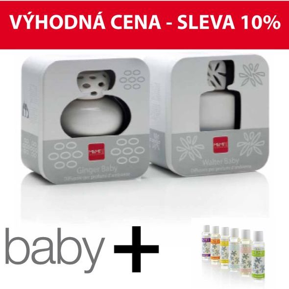 BABY + NÁPLŇ - KOMPLETNÍ SADA - ZVLHČOVAČE A ČISTIČKY VZDUCHU - SPINKÁNÍ