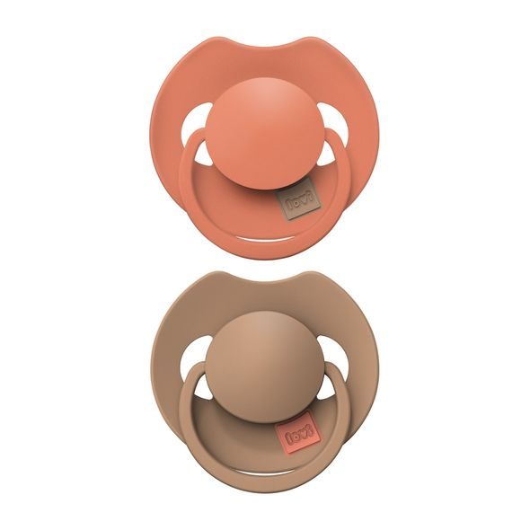 LOVI DUDLÍK SILIKONOVÝ DYNAMICKÝ PRIME 6-18M 2KS GRANOLA/ORANGE - ŠIDÍTKA A DOPLŇKY - KRMENÍ
