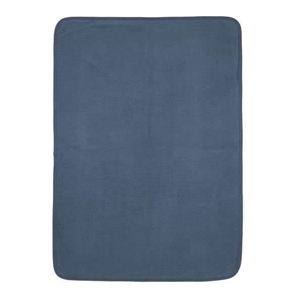 MEYCO ŽAKÁROVÁ FLANEL DEKA PURE - INDIGO - DĚTSKÉ DEKY PRO MIMINKA - SPINKÁNÍ