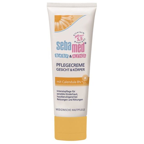 SEBAMED DĚTSKÝ EXTRA JEMNÝ KRÉM S MĚSÍČKEM - PÉČE O RTY A POKOŽKU - KOUPÁNÍ A ZDRAVÍ