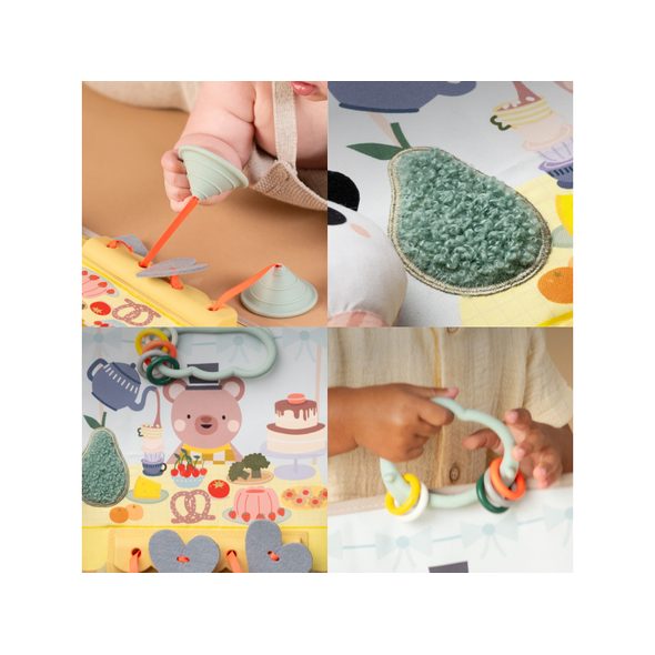TAF TOYS HRACÍ PULT S AKTIVITAMI PEEK, POP & PLAY - AKTIVNÍ HRAČKY - PRO DĚTI