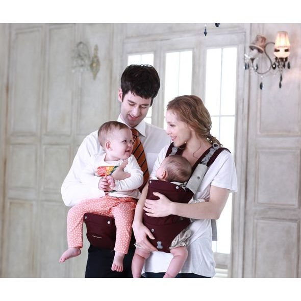 NUVOLINO NOSIČ NA DÍTĚ ACTIVE HIPSEAT BLUE - KLOKANKY A ŠÁTKY - NOŠENÍ & SPORT