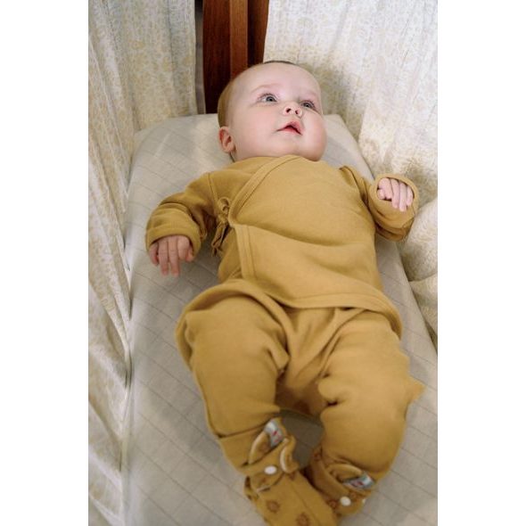 LODGER JOGGER NOMAD RIB HONEY VEL. 62 - KALHOTKY A TEPLÁČKY - PRO DĚTI