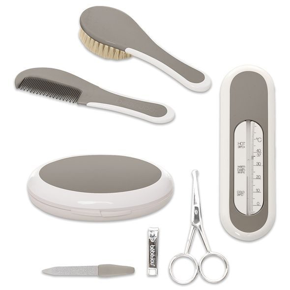 BEBE-JOU DÁRKOVÁ SADA BÉBÉ-JOU CHALK BROWN - HŘEBÍNKY A KARTÁČKY - KOUPÁNÍ A ZDRAVÍ