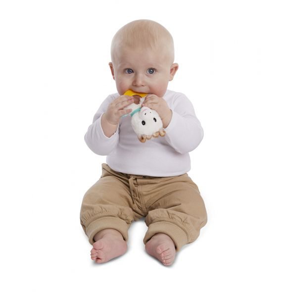 VULLI PLYŠOVÉ CHRASTÍTKO ŽIRAFA SOPHIE S KOUSÁTKEM - CHRASTÍTKA - PRO DĚTI