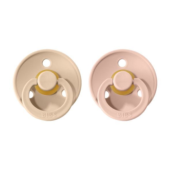 BIBS COLOUR DUDLÍKY Z PŘÍRODNÍHO KAUČUKU 2KS VEL.1 - ŠIDÍTKA A DOPLŇKY - KRMENÍ