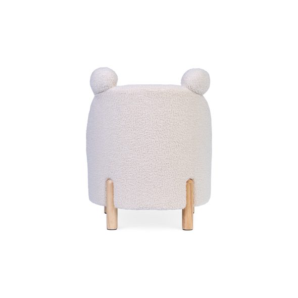 CHILDHOME KŘESLO DĚTSKÉ TEDDY OFF WHITE - KŘESÍLKA - SPINKÁNÍ