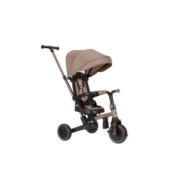 KIKKABOO TŘÍKOLKA 8V1 ALUMA BEIGE - TŘÍKOLKY ŠLAPACÍ - NOŠENÍ & SPORT