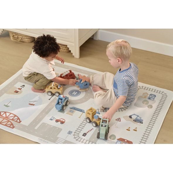 LITTLE DUTCH HELIKOPTÉRA DŘEVĚNÁ - LITTLE DUTCH - PRO DĚTI