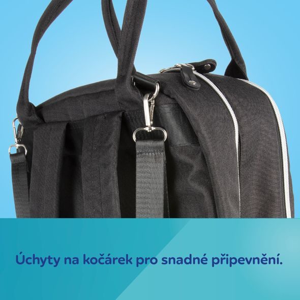 CANPOL BABIES MULTIFUNKČNÍ PŘEBALOVACÍ BATOH ČERNÝ - PŘEBALOVACÍ BATOHY - KOČÁRKY A PŘÍSLUŠENSTVÍ