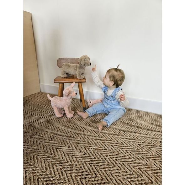 HAPPY HORSE HAPPY HORSE | JEZEVČÍK DUKE N.2 VELIKOST: 28 CM - PLYŠOVÁ ZVÍŘATA - PRO DĚTI