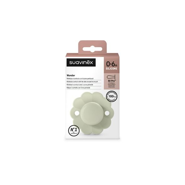 SUAVINEX DUDLÍK SX PRO FYZIOLOGICKÝ WONDER 0/6M - ALMOST AQUA - ŠIDÍTKA A DOPLŇKY - KRMENÍ