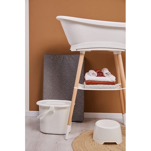 BEBE-JOU DIGITÁLNÍ KOUPACÍ SADA SENSE PLUS 8-DÍLNÁ WHITE - VANIČKY PLASTOVÉ - KOUPÁNÍ A ZDRAVÍ