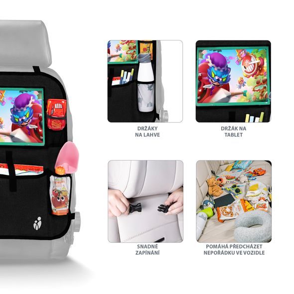 ZOPA ORGANIZÉR NA SEDADLO + KAPSA NA TABLET - KAPSÁŘE A ORGANIZÉRY - AUTOSEDAČKY A PŘÍSLUŠENSTVÍ