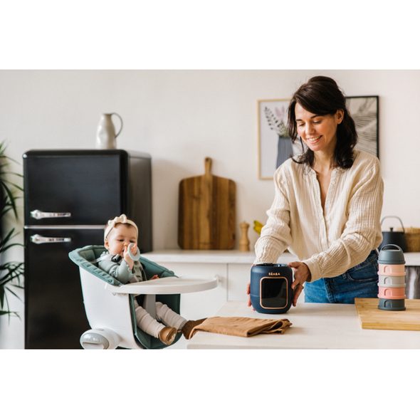 BEABA OHŘÍVAČKA 5V1 MULTI MILK NIGHT BLUE - OHŘÍVAČKY MLÉKA A STRAVY - KRMENÍ