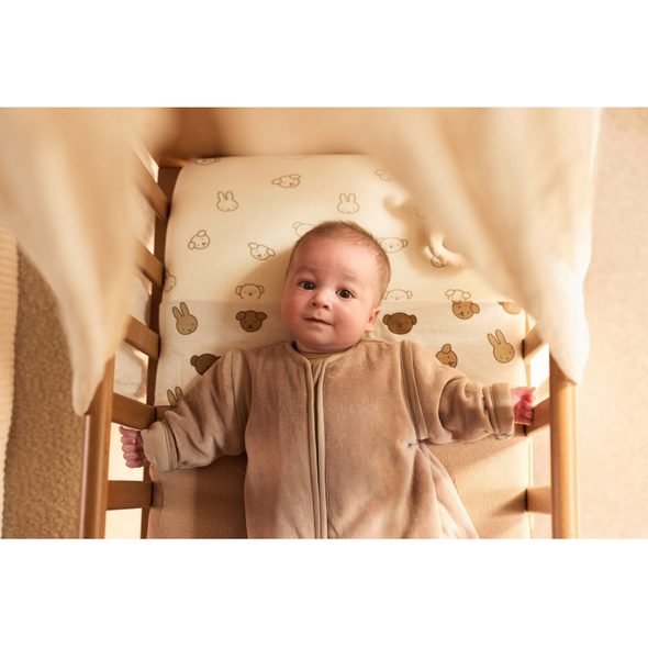 JOLLEIN PROSTĚRADLO NAPÍNACÍ 120X60 CM MIFFY & FRIENDS - PROSTĚRADLA - SPINKÁNÍ