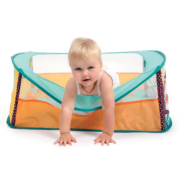 LUDI HRACÍ OHRÁDKA S MÍČKY DŽUNGLE - HRACÍ DEKY - PRO DĚTI