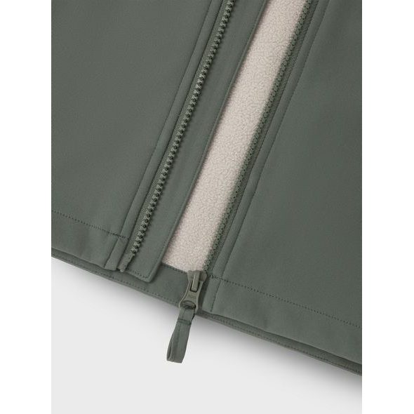LEOKID SOFTSHELLOVÁ BUNDA LAKE AGAVE GREEN VEL. 98 - BUNDY - PRO DĚTI