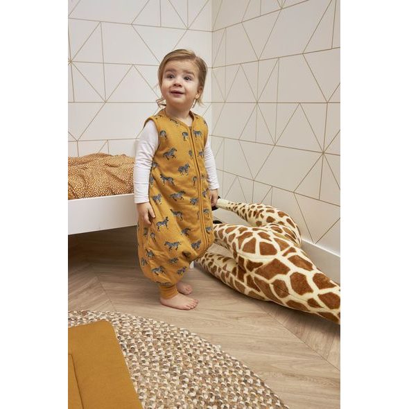 MEYCO JUMPER VEL.80 - ZEBRA ANIMAL HONEY GOLD - DUPAČKY - PRO DĚTI