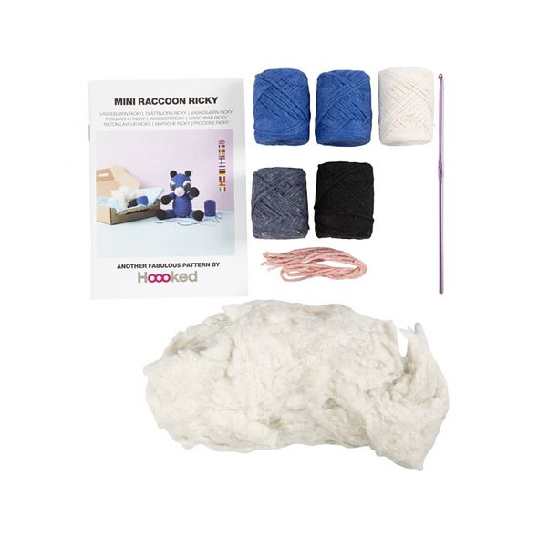 CREATIV COMPANY SADA NA HÁČKOVÁNÍ AMIGURUMI MÝVAL - VÝTVARNÉ POMŮCKY A HRAČKY - PRO DĚTI