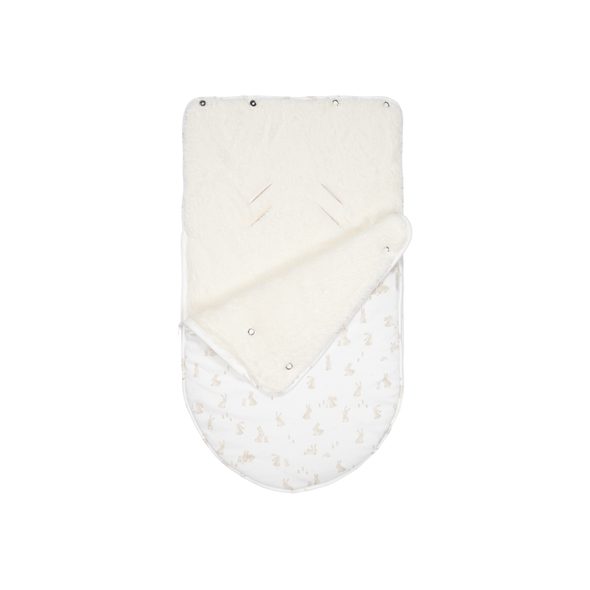 LITTLE DUTCH FUSAK DO AUTOSEDAČKY BABY BUNNY - FUSAKY DO AUTOSEDAČKY - AUTOSEDAČKY A PŘÍSLUŠENSTVÍ