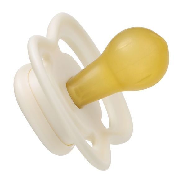 B.BOX DUDLÍKY Z PŘÍRODNÍHO KAUČUKU 0-6M, 2KS - VANILLA/LATTE - ŠIDÍTKA A DOPLŇKY - KRMENÍ