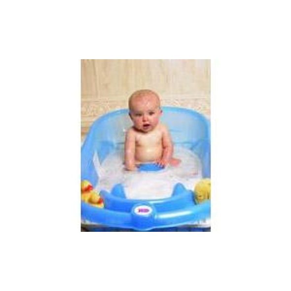 OK BABY VANIČKA ANATOMICKÁ ONDA EVOLUTION S DRŽÁKY NA VANU A TEPLOMĚREM - VANIČKY PLASTOVÉ - KOUPÁNÍ A ZDRAVÍ