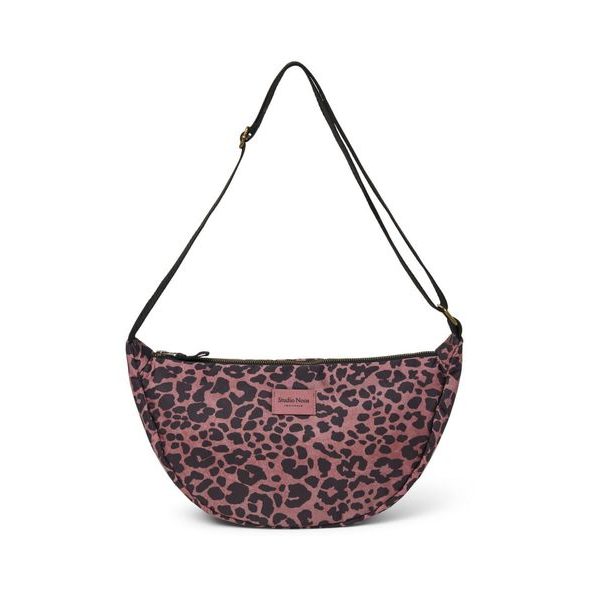 STUDIO NOOS PUFFY ADULT FANNY KABELKA RED LEOPARD - ORGANIZÉRY A KOŠÍKY - KOČÁRKY A PŘÍSLUŠENSTVÍ